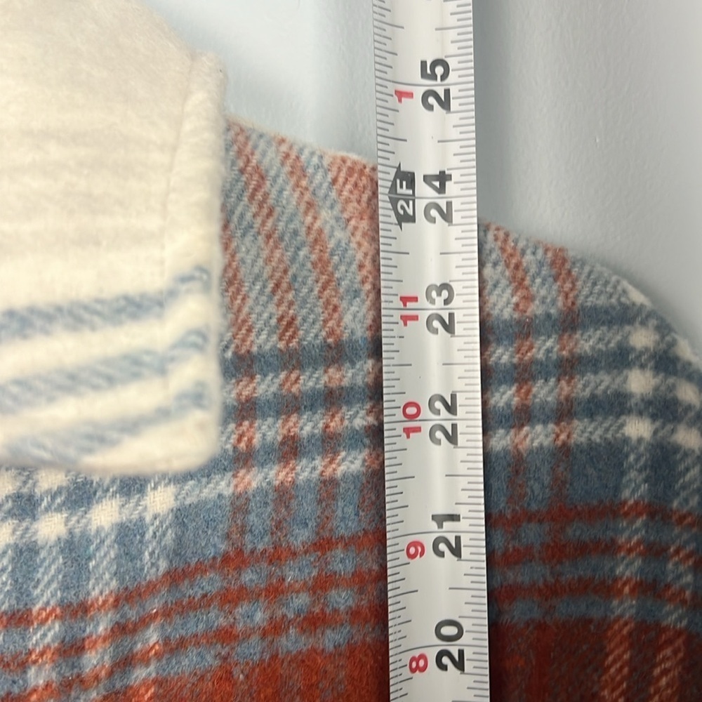 Canyon Creek oversized NWT cozy women’s small plaid shacket - Picture 5 of 7